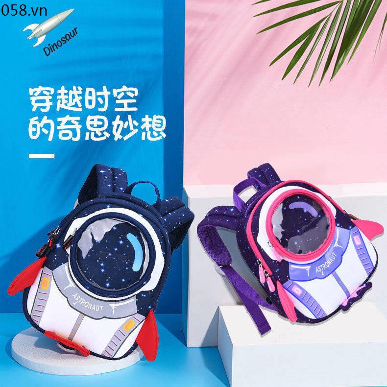 Balo Đi Học Mẫu Giáo Cho Bé Từ 1-3-6 Tuổi In Họa Tiết Hoạt Hình Đáng Yêu
