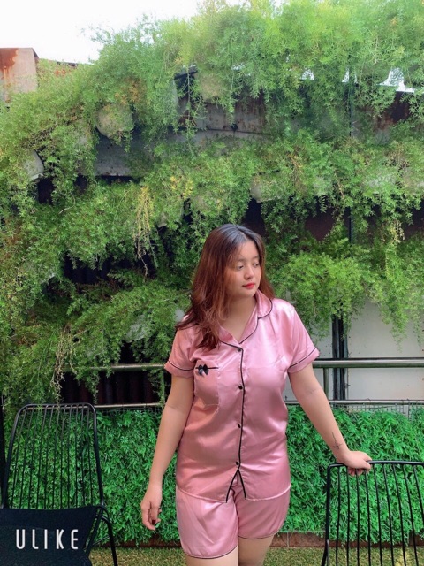 Bộ lụa nơ đùi big size từ 60kg-75kg