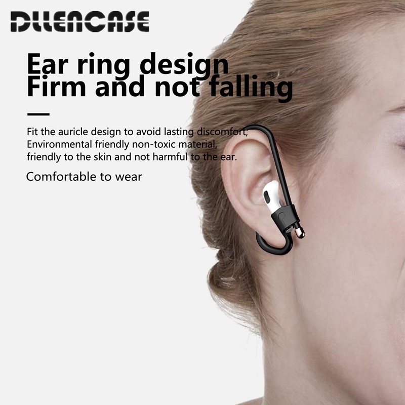 Dllencase Vỏ Bảo Vệ Hộp Sạc Tai Nghe AirPods Chống Rơi Chống Thất Lạc Hình Vòng Nhẫn Phong Cách Thể Thao  A317
