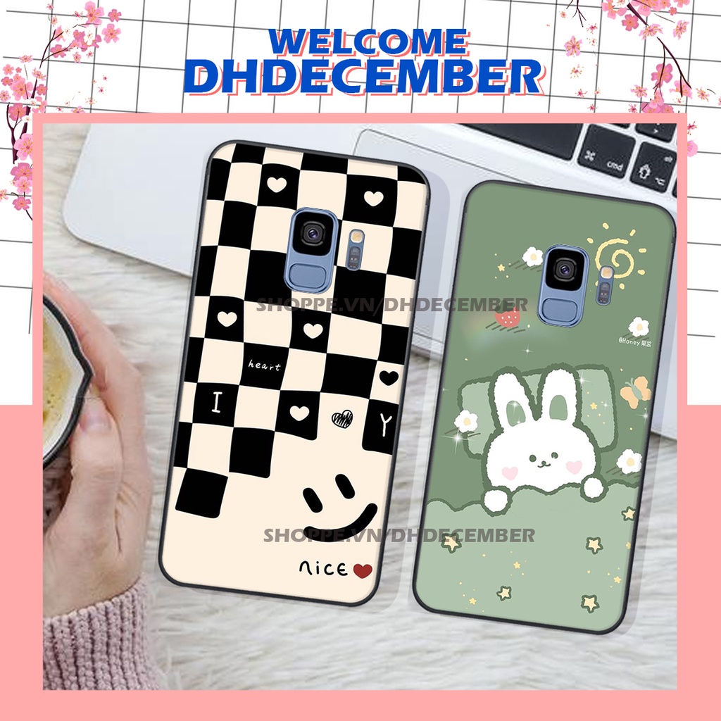 Ốp lưng Samsung Galaxy S9 in hình dễ thương- cute dog- n@sa RẺ-ĐẸP-CHẤT