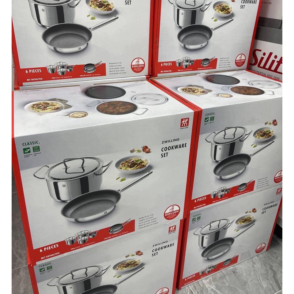 BỘ NỒI CAO CẤP ZWILLING 6 MÓN
