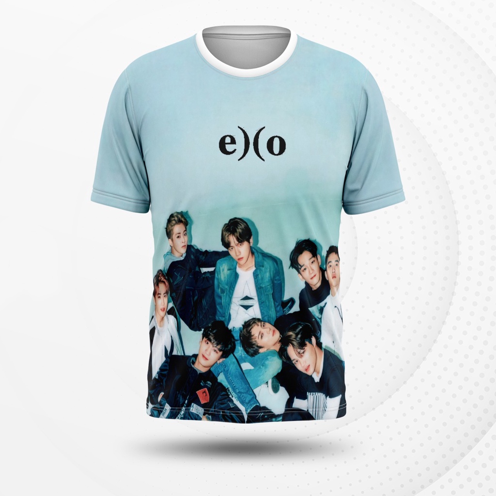 Áo Thun Nữ In Hình Nhóm Nhạc EXO