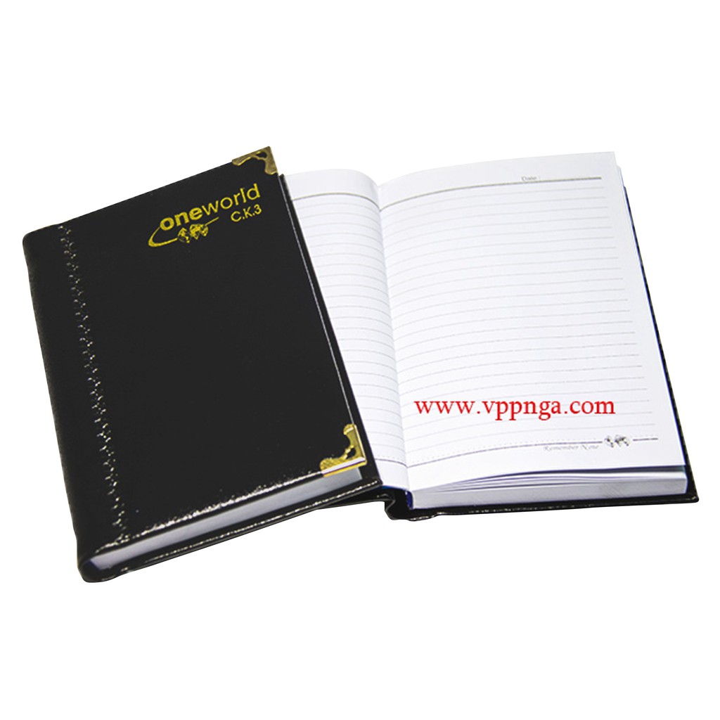 Sổ viết cầm tay da CK3 dày 200tr,