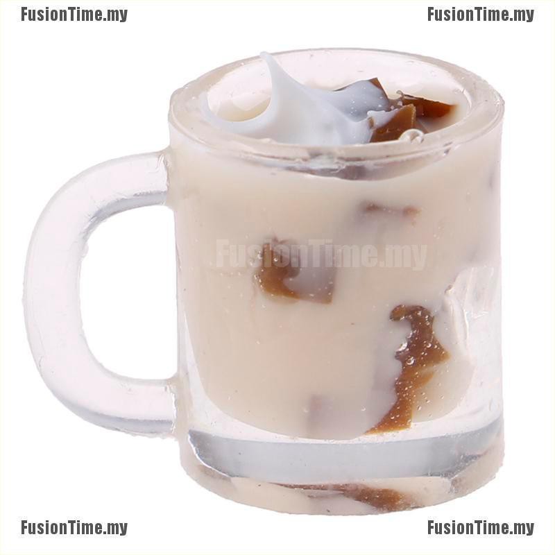 1 Ly Uống Cà Phê Mini Tỉ Lệ 1 / 12 Trang Trí Nhà Búp Bê