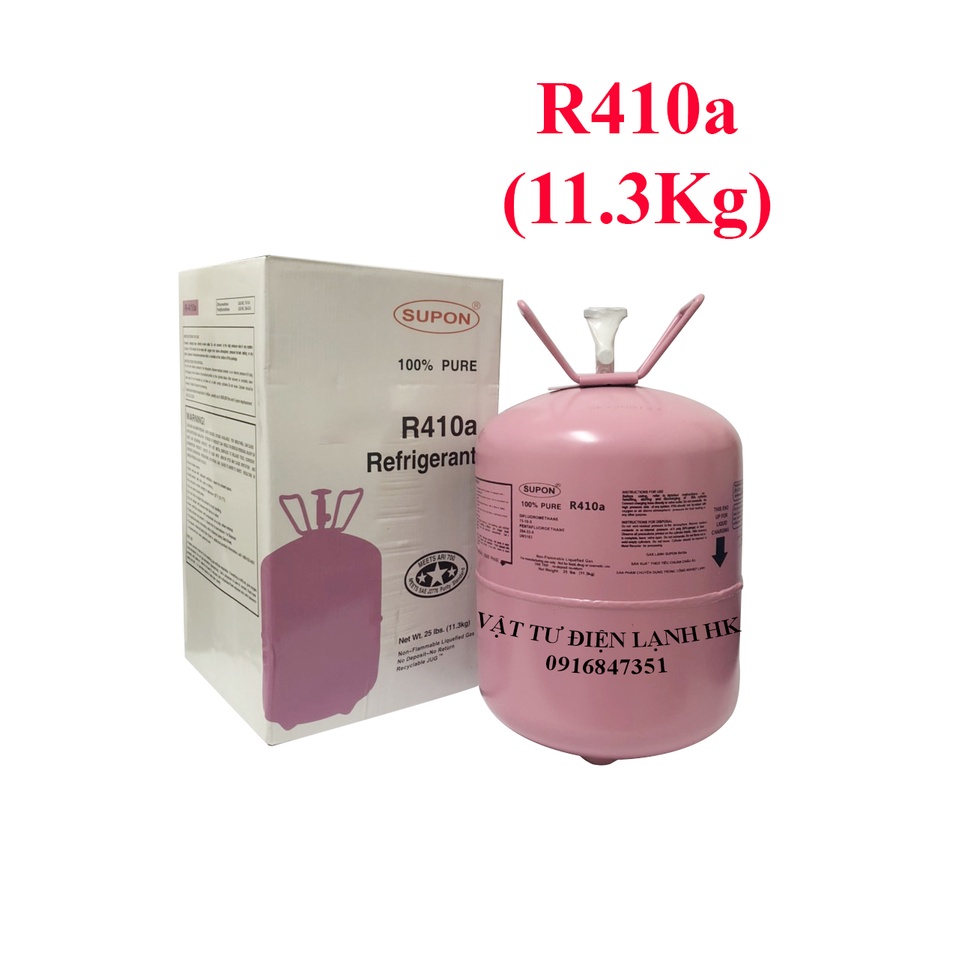 Môi chất lạnh gas bình to R22 R32 R134a R404A R407C R410a - ga 22 32 134 404 407 410