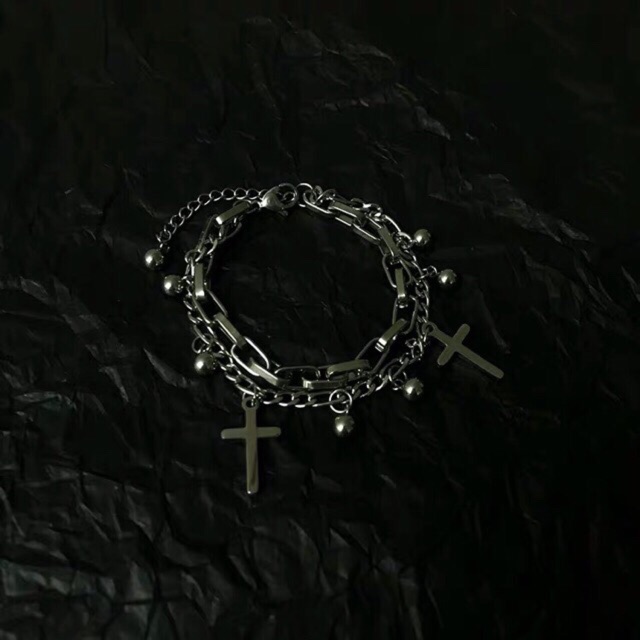 Bracelet Vòng tay mặt trái tim ulzzang cool ngầu | BigBuy360 - bigbuy360.vn