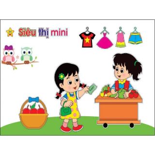 Tranh góc mầm non