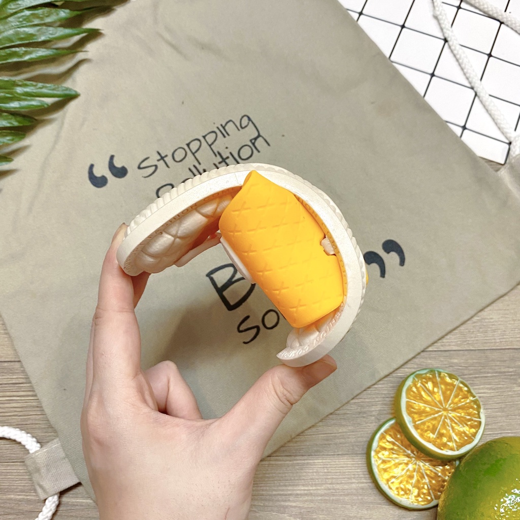 Dép quai ngang nhiều màu cho bé gái họa tiết thỏ xinh xắn - TT418