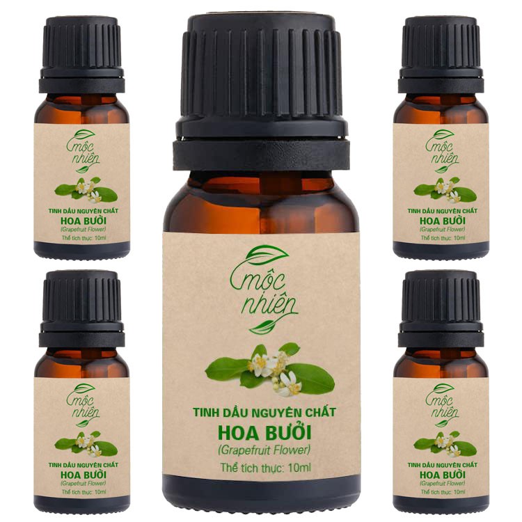 Tinh dầu Hoa Bưởi Mộc Nhiên chính hãng 100% nguyên chất tự nhiên - Chai 10ml và 100ml