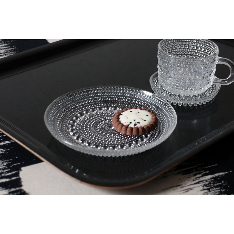 Đĩa thủy tinh Kastehelmi Iittala Màu trong