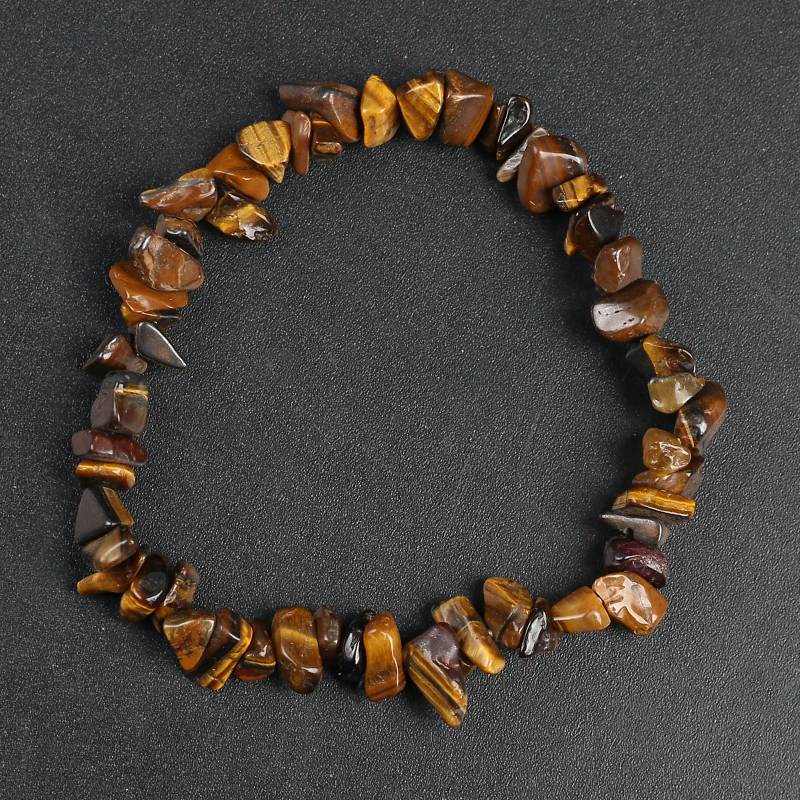 Bộ 1 Cái Vòng Đeo Tay Đá Chakalachite Malachathyt chips Màu Trắng Và Đá Tự Nhiên