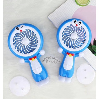 Quạt sạc mini cầm tay doremon