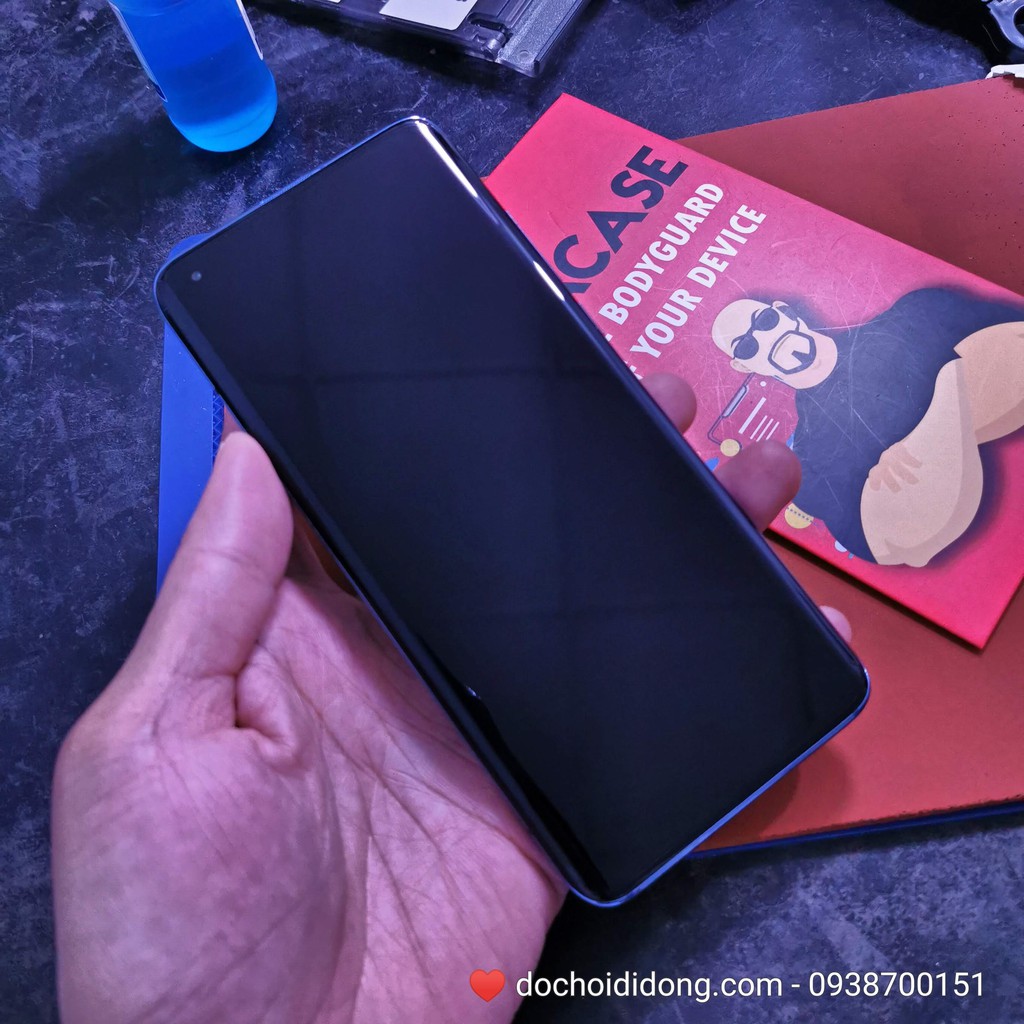 Miếng dán cường lực Xiaomi Mi 10/ Mi 10 Pro Zacase keo UV cao cấp