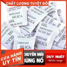 [Hot] Gói Hút Ẩm Silicagel 500 gram loại túi 1/2/3/4/5/10/20/50/100/200/500gr -sử dụng trong thực phẩm-quần áo-giày dép