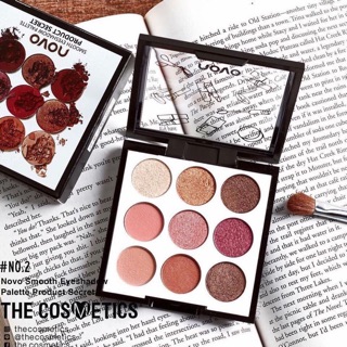 Phấn Mắt Novo 9 Ô Shimmer Eyeshedow