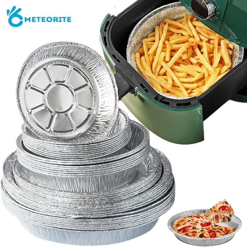 Bộ 10 Đĩa Lá Nhôm Dùng Một Lần Cho Nhà Bếp