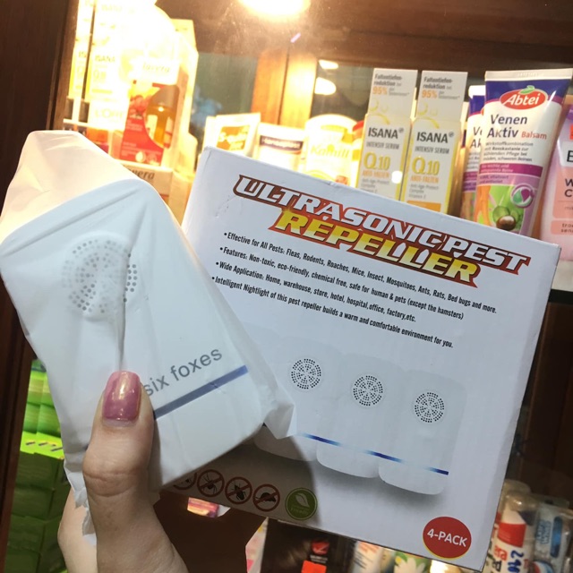 Máy đuổi côn trùng Đức (hộp 4 máy)