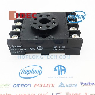 SR2P-06B Đế cắm IDEC loại 8 chân tròn cho timer và rơ le