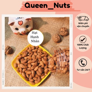 Hạt hạnh nhân nguyên vị tách vỏ siêu ngon - queen nuts