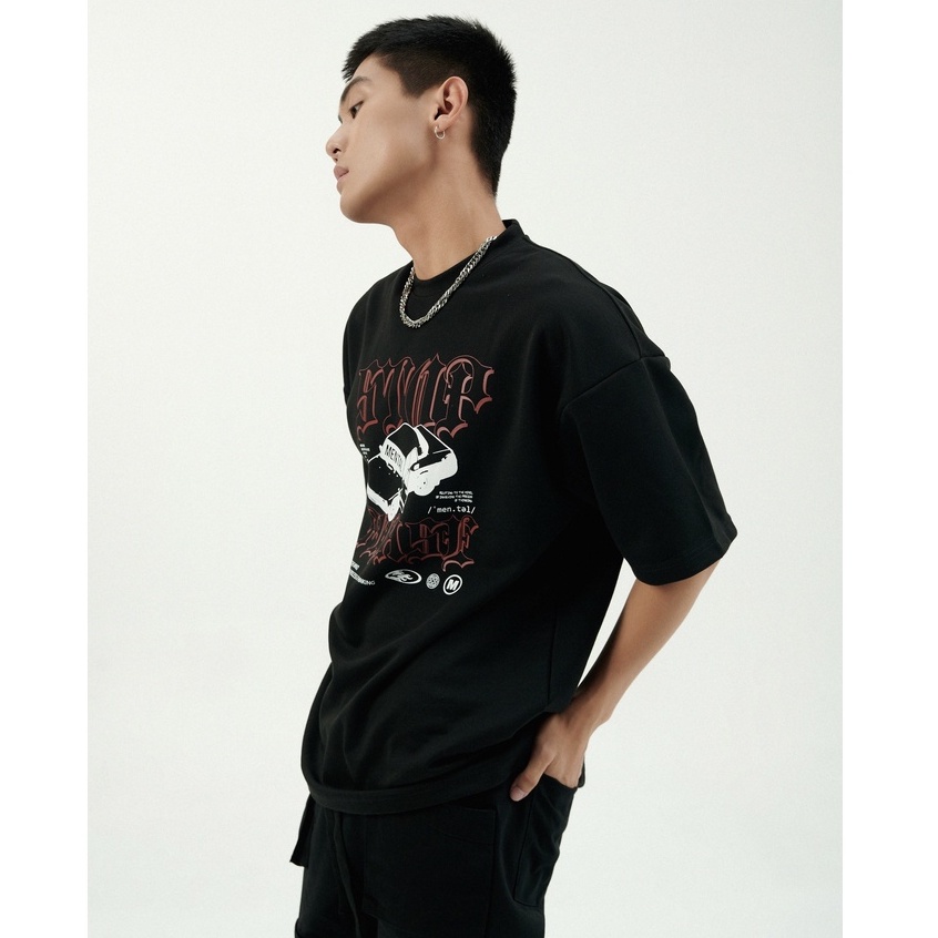 Áo Thun Nam Nữ Cá Tính MENTAL® Monstrous Car T-Shirt