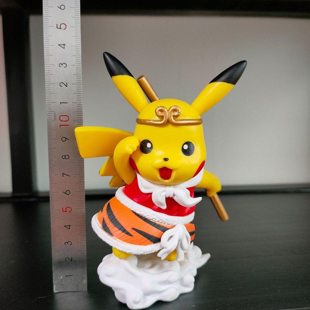 Mô Hình Pikachu Bằng PVC Phong Cách Hoạt Hình Dễ Thương