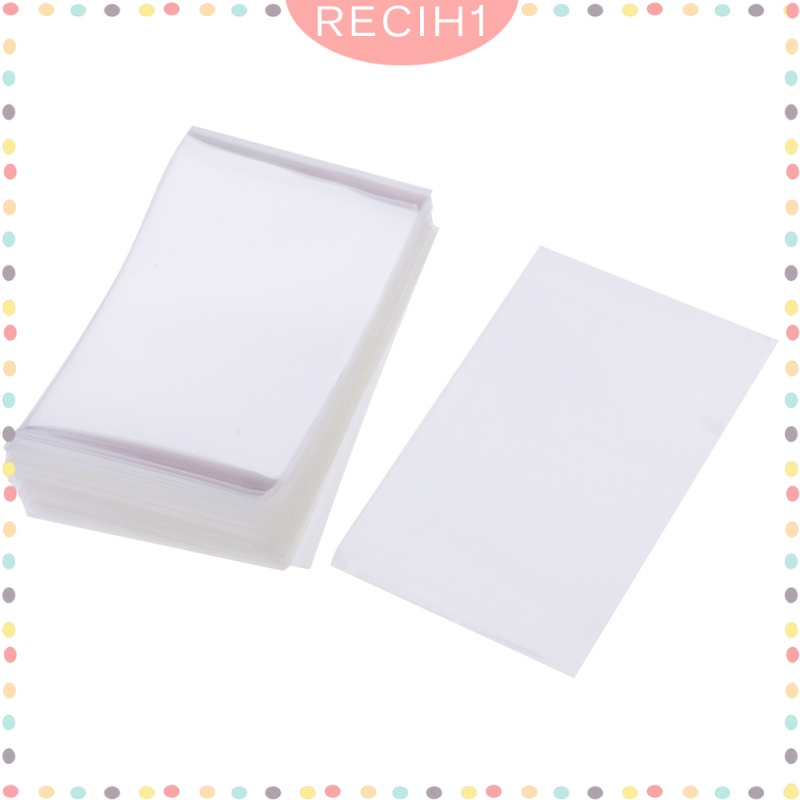 Set 100 Túi Đựng Thẻ Trong Suốt Kích Thước 60x90mm