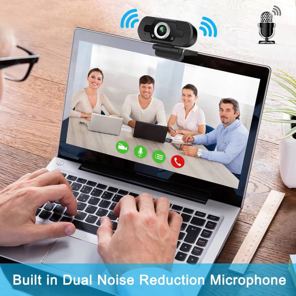 Webcam 1080p Hd Tích Hợp Micro Cho Máy Tính / Laptop Plus | BigBuy360 - bigbuy360.vn