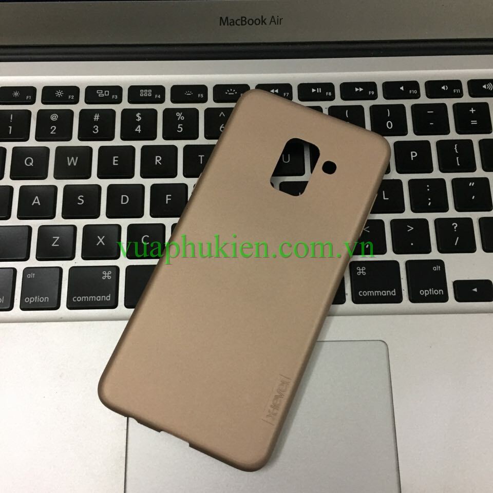 SAMSUNG GALAXY A8+ ( 2018 ) - ỐP LƯNG DẺO X-LEVEL + KÍNH CƯỜNG LỰC