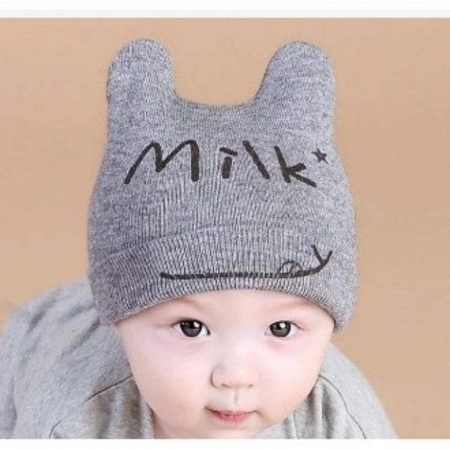 Mũ len tai mèo cho bé 3-15 tháng tuổi loại đẹp