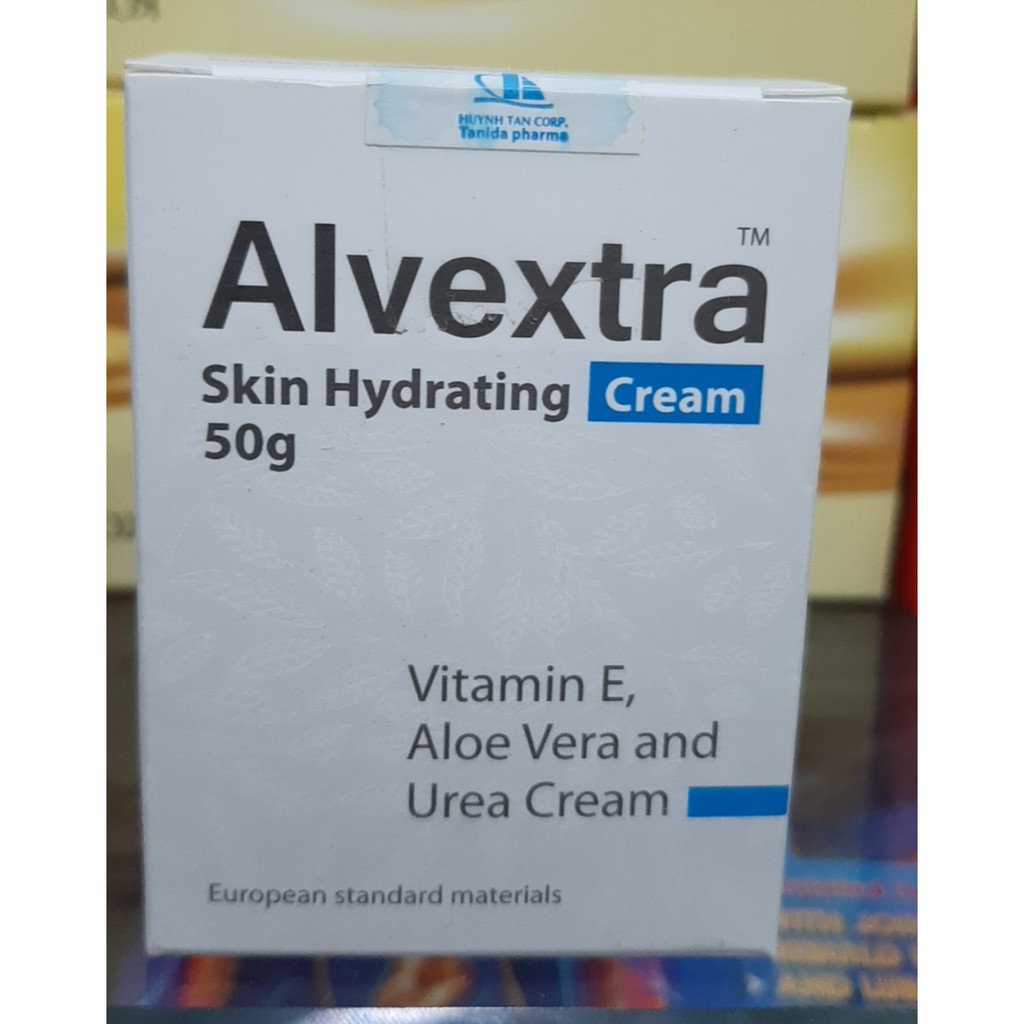 (chính hãng) kem dưỡng ẩm alvextra lọ 50gr