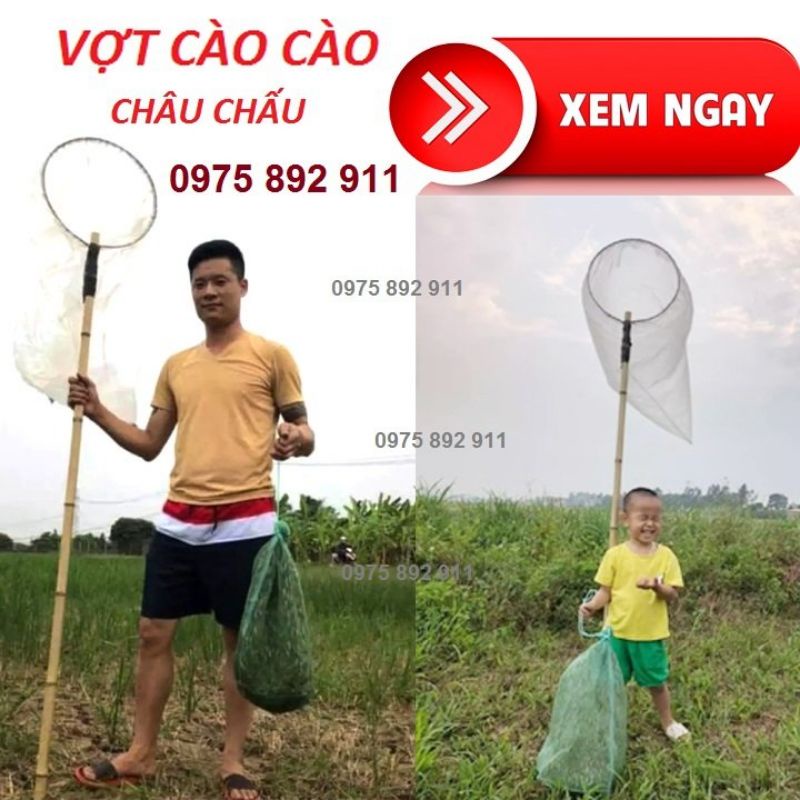 Lồng nuôi cào cào , vợt cào cào ,mùng nuôi cào cào, châu chấu cho chim cảnh ăn