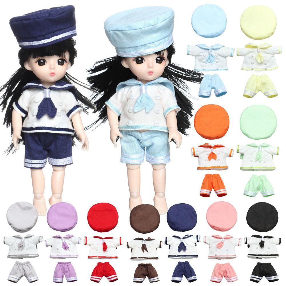 Đầm Đồ Chơi Búp Bê 16~20cm Kèm Nón Tỉ Lệ 1 / 11