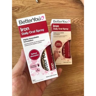 Sắt dạng xịt Better You UK cho bé từ 1 tuổi