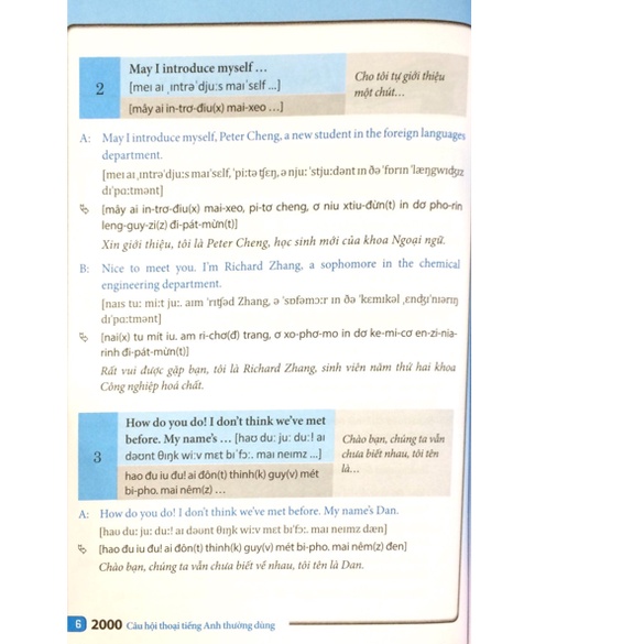 Sách - 2000 câu hội thoại tiếng Anh thường dùng (bìa mềm)