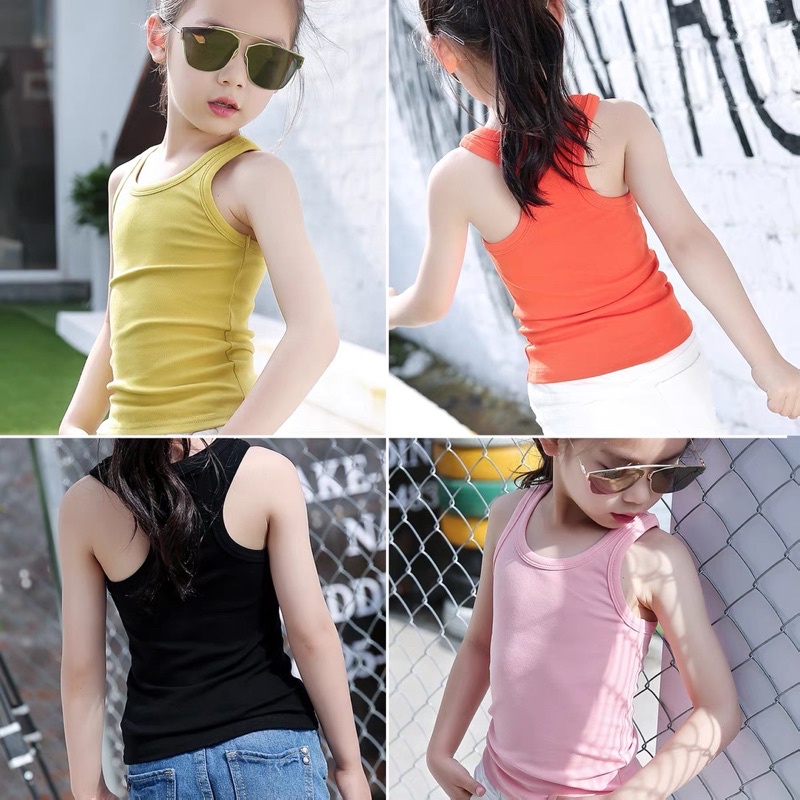 Set 3 áo tanktop MÀU NGẪU NHIÊN