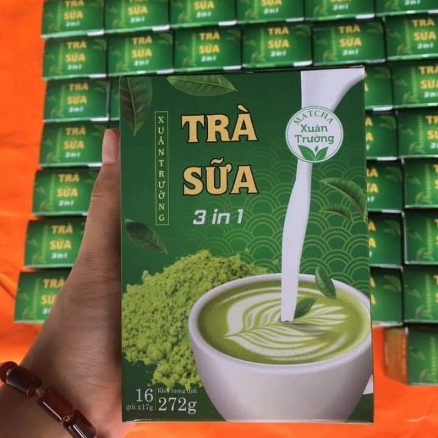 Trà sữa matcha trà xanh 3in1