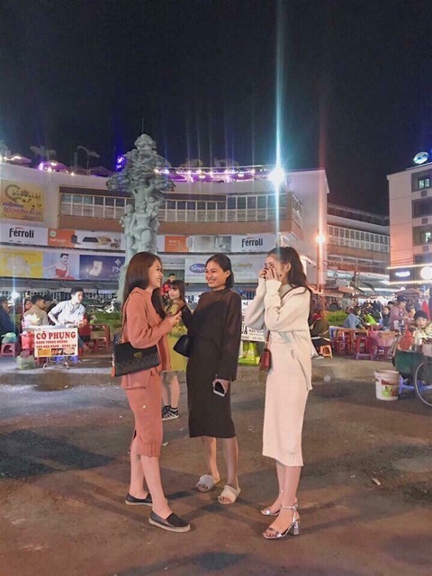 Set váy len- ảnh thật
