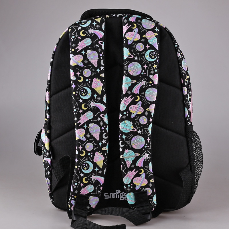 Smiggle Ba Lô Đi Học Thiết Kế Hình Cây Kem Đính Kim Cương Độc Đáo