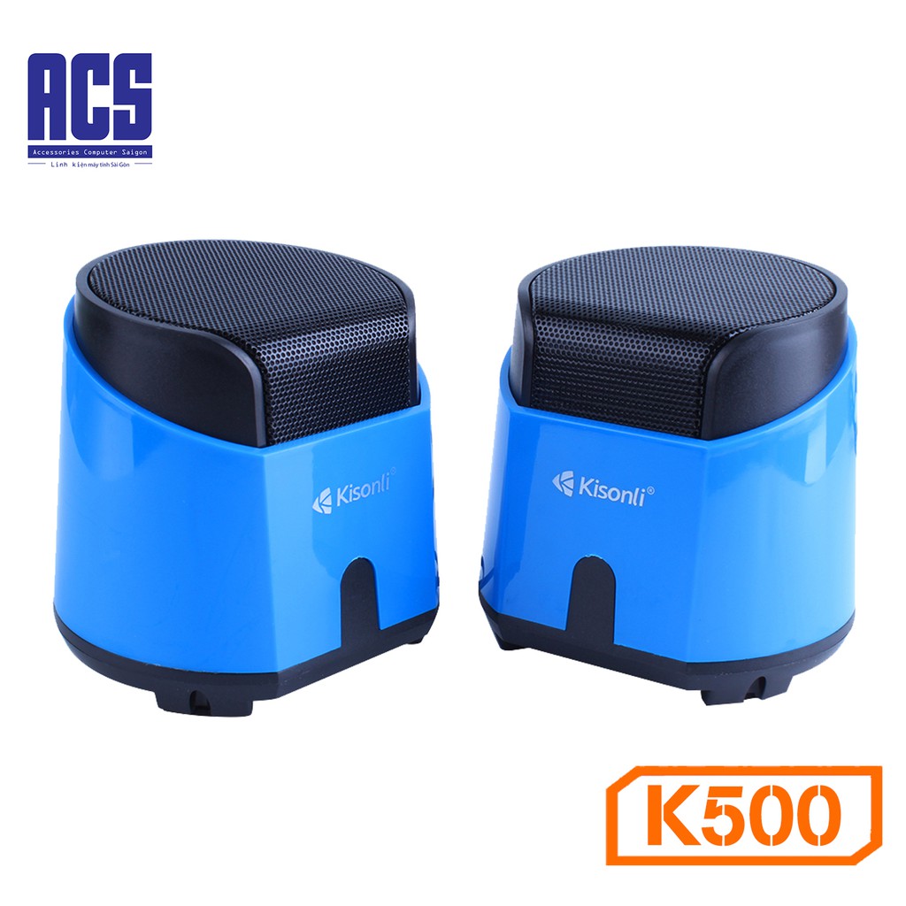 Loa Vi Tính Kisonli K500- Bảo Hành 12 Tháng- Chọn Màu Ngẫu Nhiên