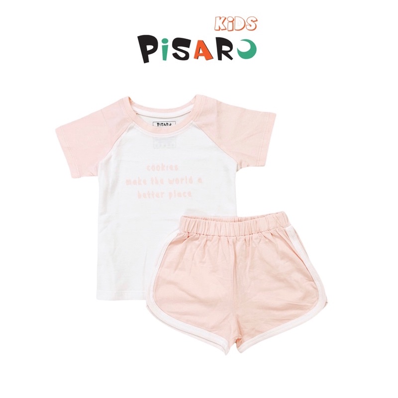 Bộ quần áo trẻ em cộc tay COTTON 100%,đồ bộ cộc tay cho bé trai và bé gái từ 9kg đến 30kg kiểu dáng Vintage