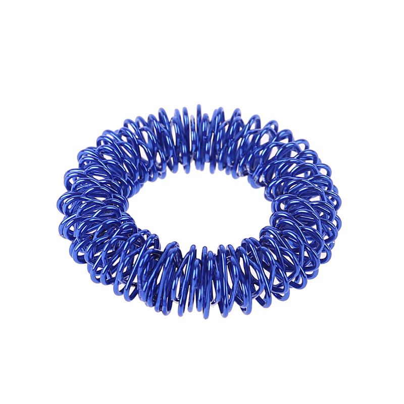 Bộ Vòng Nhẫn Đồ Chơi Spiky Nhiều Màu Sắc Kích Thích Trí Não Cho Bé