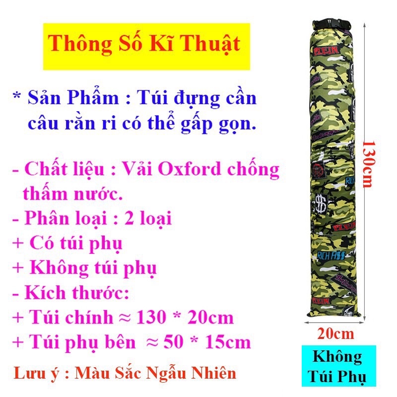 Túi Đựng Cần Rằn Ri Tiện Ích Có Thể Gấp Gọn