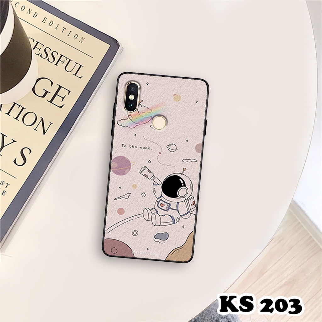 Ốp lưng Xiaomi Redmi Note 6 - Xiaomi Redmi Note 6 Pro - Ốp in hình Phi hành gia, chất liệu TPU cao cấp