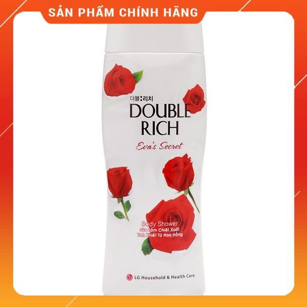 Sữa tắm dưỡng ẩm Double Rich hương Hoa hồng