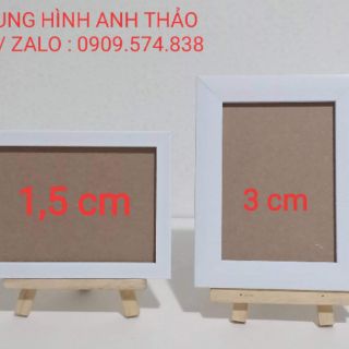 (Để bàn) Khung 13*18 bản 1.5cm