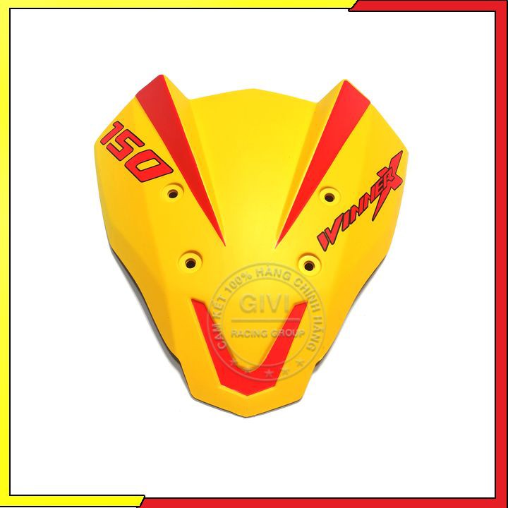 Ốp Đầu Xe WINNER X Mẫu Sừng 4 Lỗ Ốc