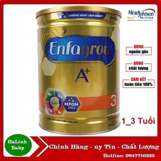  Sữa Enfagrow, Enfagrow A+ 3 1.7kg ( Date 2023 )