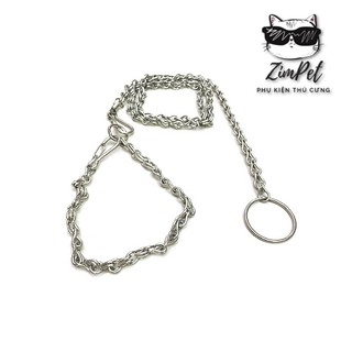 Dây xích và vòng cổ inox cho chó cao cấp size to