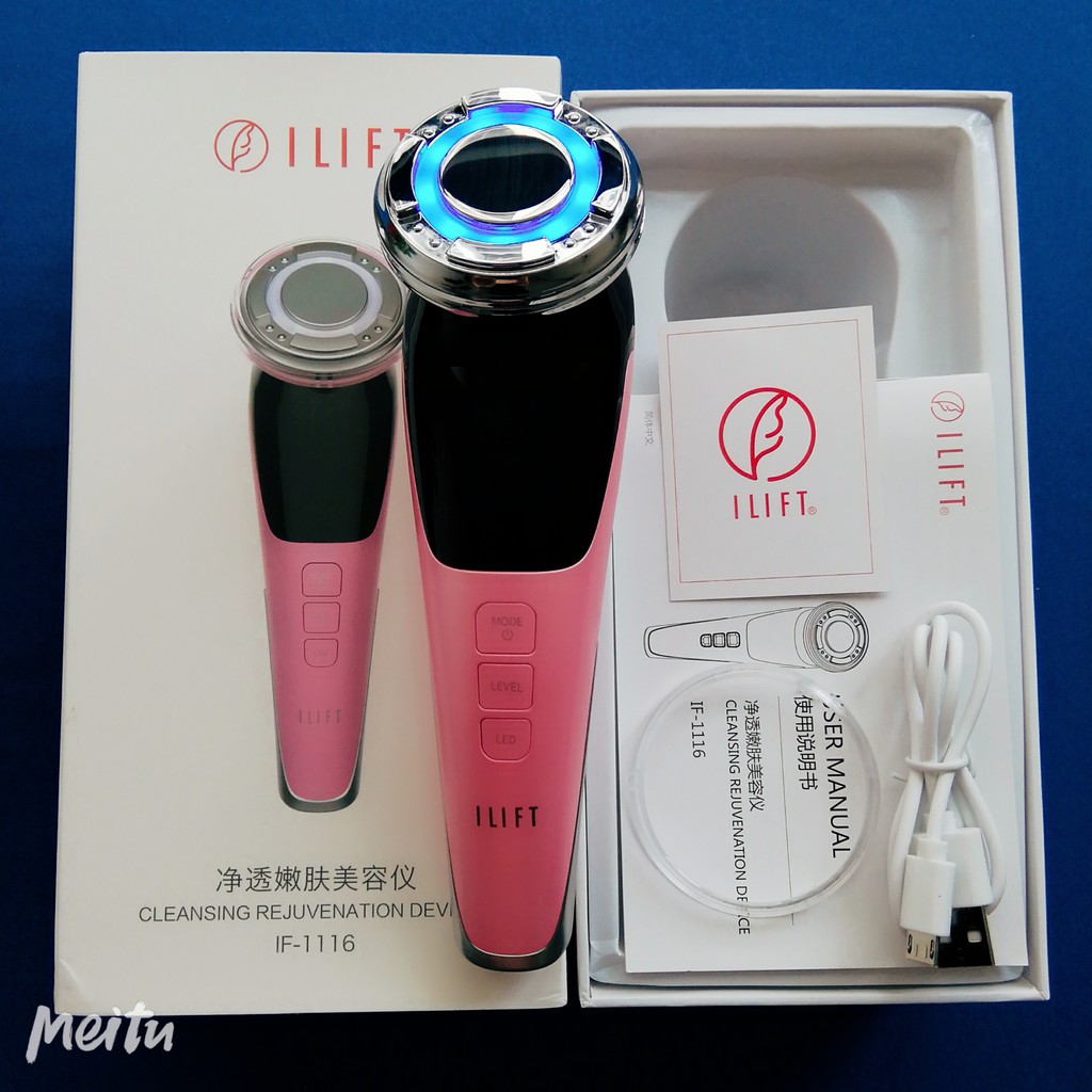 Máy di tinh chất nóng lạnh chăm sóc da ILIFT trị liệu ánh sáng sinh học (IL-1116) hàng mới về 🍓 | BigBuy360 - bigbuy360.vn