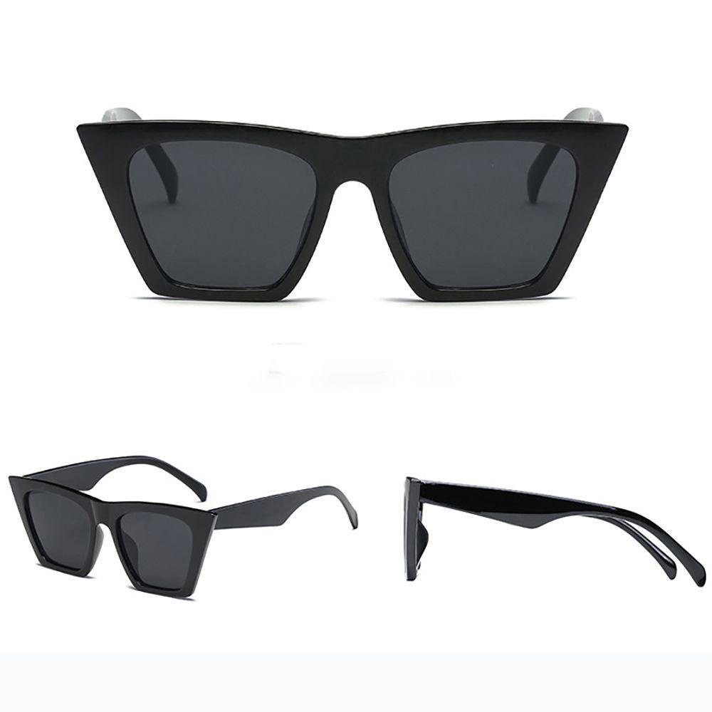 Kính Mát Gọng Mắt Mèo Chống Bức Xạ / Tia UV Thời Trang Hàn Quốc Cho Nam Và Nữ